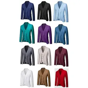 Men's Suit Set three-Piece Slim Suit Business Clothing
