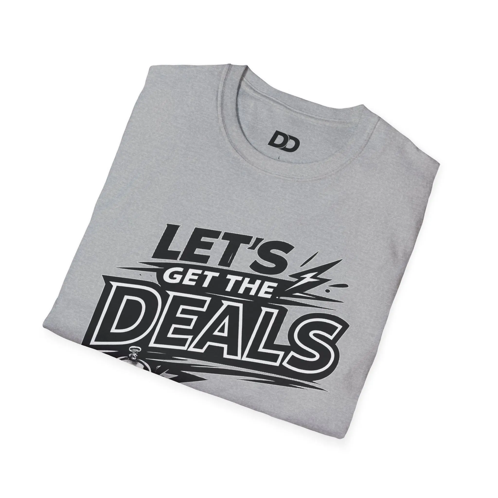 LET'S GET THE DEALS T-Shirt | Retro Script, Sales Promo Tee LET'S GET THE DEALS T-Shirt | Retro Script, Sales Promo Tee