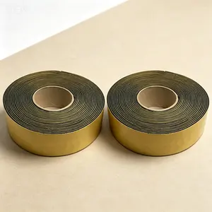2in x 8in x 30ft Rubber Insulation Tape, Self-Fusing Seal for Pipes, Waterproof Pipe Wrap Wrap, HVAC Duct Seal, Electrical Tape Alternative, Black (Pack of 2)