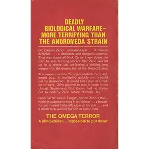 USED-The Omega Terror (Nick Carter: Killmaster) by Nick Carter (Paperback)