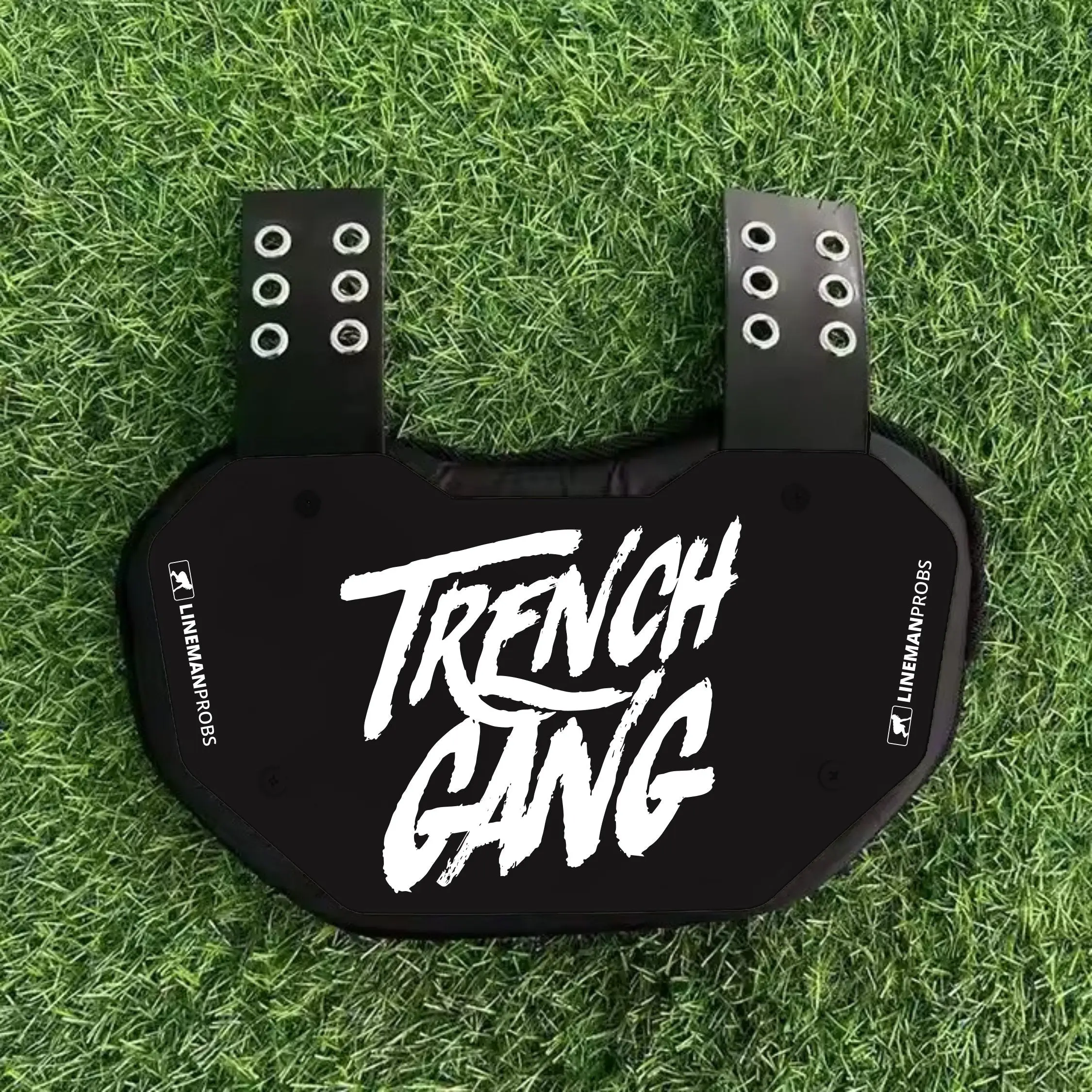 Trench Gang Football Back Plate
