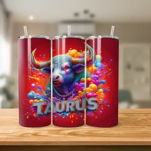 Taurus Zodiac Sign Tumbler