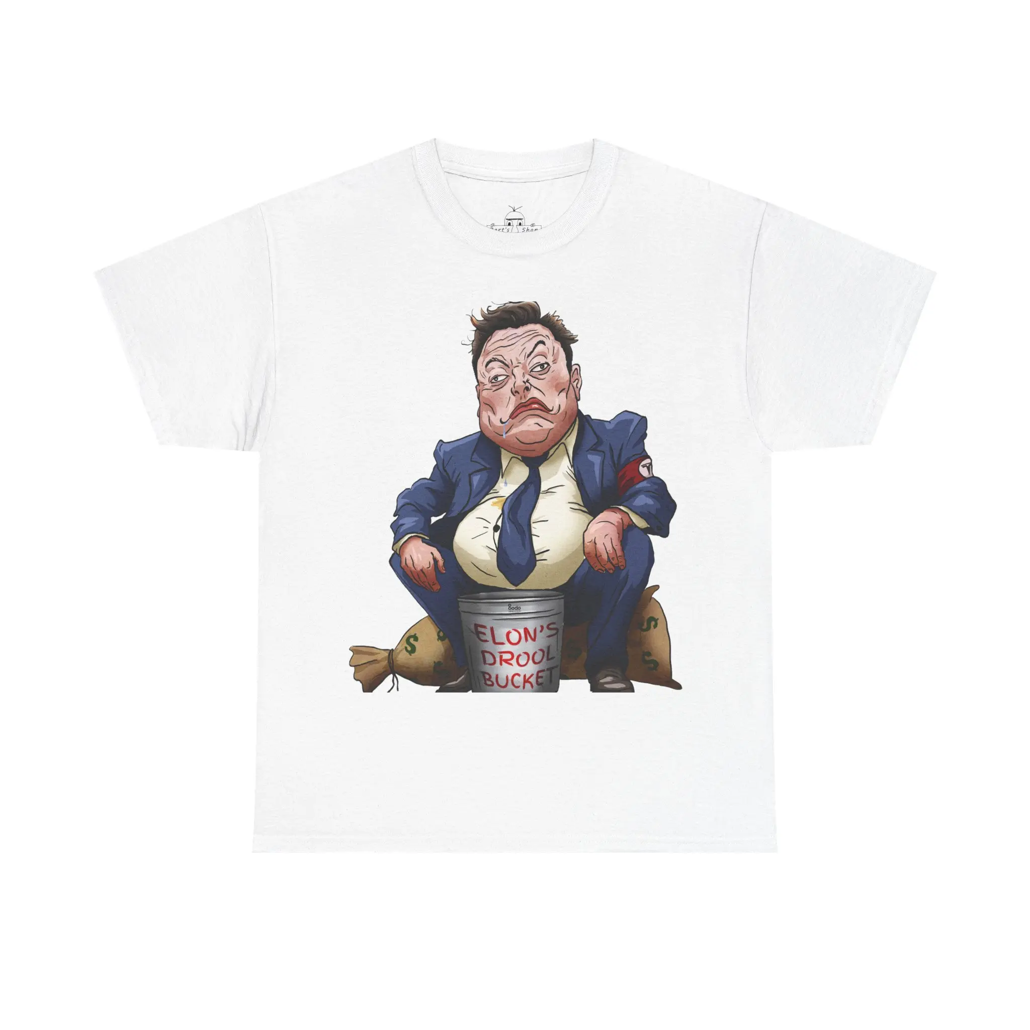 Elon’s Drool Bucket Unisex Heavy Cotton Tee