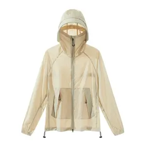 Thin Jacket for Summer Wind Sun-Proof Clothing Sun Protection Clothing Anti-Purple Ice Silk Wind Shield