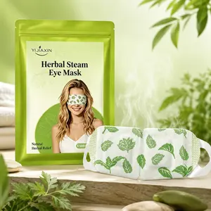 Yijiaxin Steam Eye Mask Set - Warm Heated Compress Mask, Relief Dry Eye & Screen Fatigue, Perfect for Travel, Sleep & Gifts