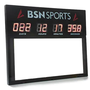 212 MAIN Game Day Countdown Clock Set - LED Display Sports Game Timer for Coaches' & Referees' Gear