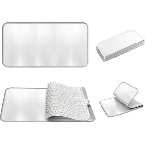 Heat Resistant Mat for Countertop 15.7x35.4 inch - Kitchen Counter Protector Blocks Up to 50% Heat, for  Warming Mats, Air Fryer, Coffee Maker, Toaster Oven,  & Oil-Resistant
