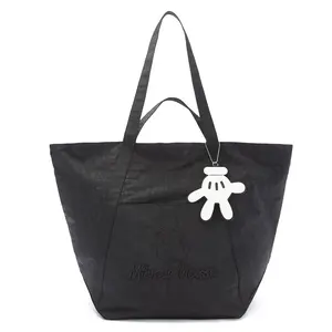 Disney Store Mickey Mouse Canvas Tote and Pouch Set