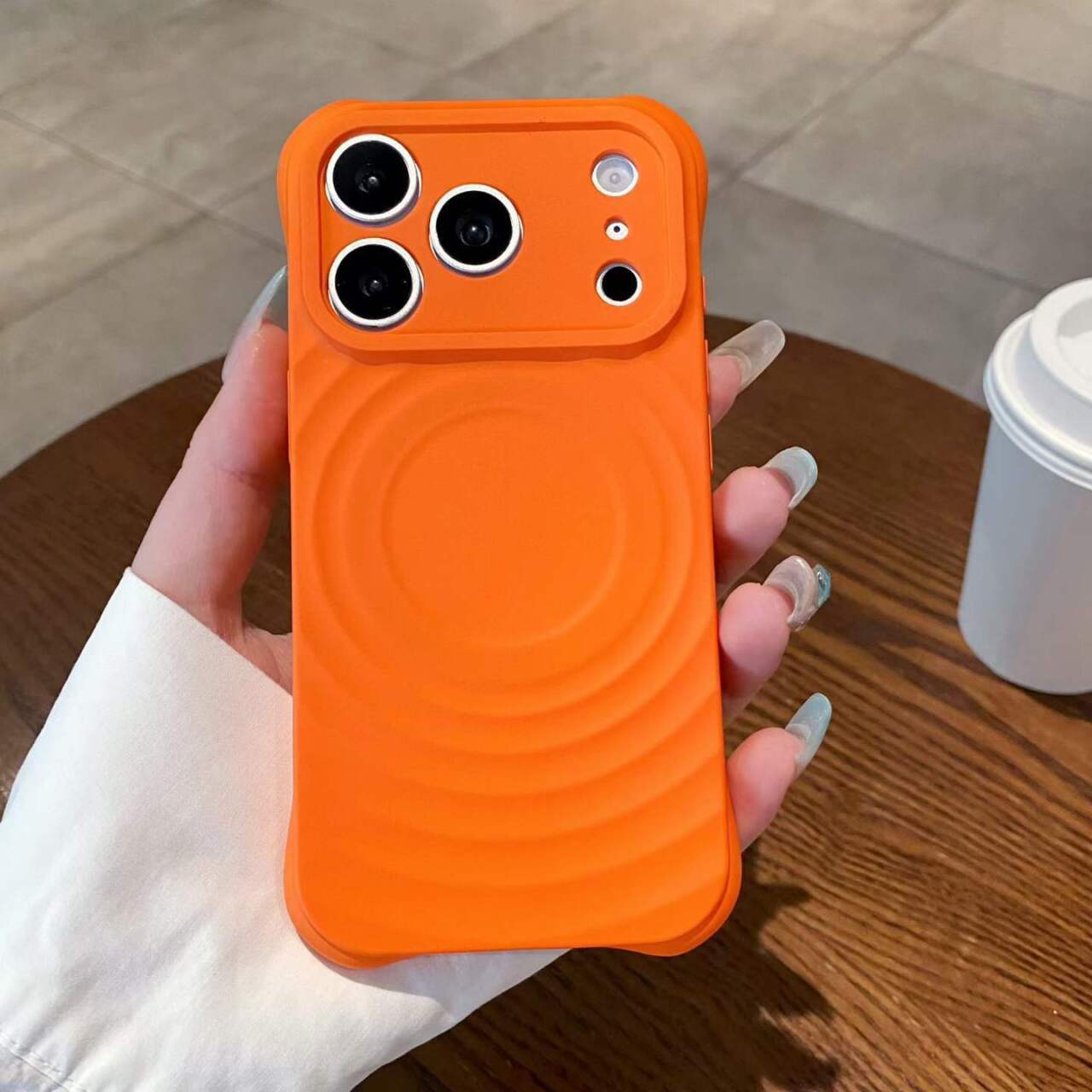 MagSafe Compatible Cute iPhone Case, Military Grade Shockproof 4-Corner Anti-Drop Protective Cover Skin-Friendly Slim Case for iPhone 17 16 15 14 13 Pro Max Air