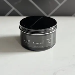 exBF Scents Candle SEBASTIAN, soy wax candle - Cardamom, Iris, Violet
