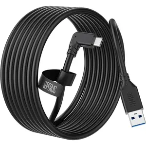 Link Cable 10 FT Compatible with Oculus/Meta Quest 3/2/1 - USB 3.0 to USB C Charger Cable, High Speed Data Transfer & Charging Cord, Accessories for VR Headset Gaming PC/Steam VR