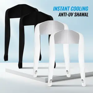 Cooling Arm Sleeves for Women with Finger Holes – UV Protection Sun Shrug for Golf & Outdoor