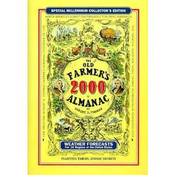 USED Book - The Old Farmer's Almanac 2000 by Old Farmer's Almanac (Hardcover) - english