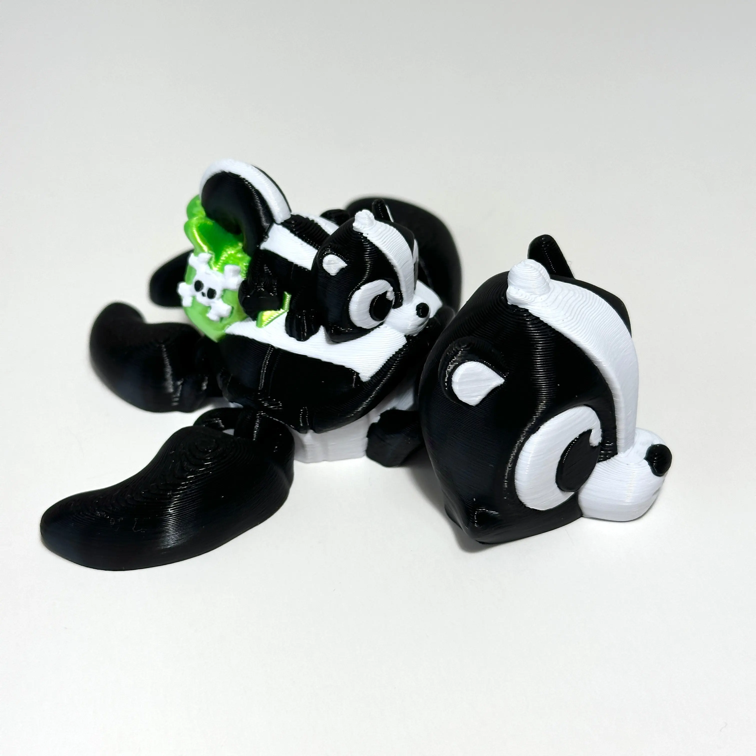 Skunk Turtle - 3D Printed Articulating Figure Skunk Turtle - 3D Printed Articulating Figure