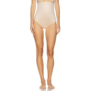 SPANX Spanxshape Invisible High Waisted Thong in Champagne Beige SPANX Spanxshape Invisible High Waisted Thong in Champagne Beige