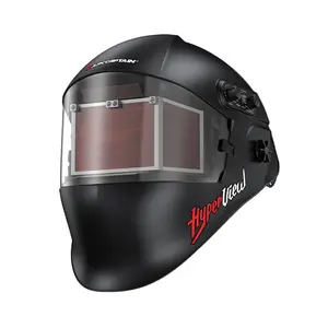 Panoramic Auto Darkening Welding Helmet Black Hyperview X400