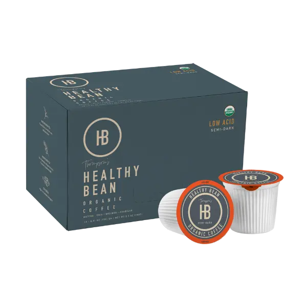 Healthy Bean Pods | Low Acid Superfood Coffee (Semi-Dark Roast)