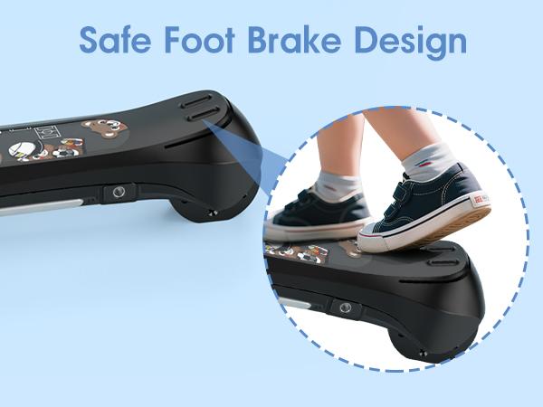 【Kids Love It!】3-Wheel Electric Scooter for Kids Ages 3-8, Electric Kick Scooter with 2 Speed Settings, Long Battery Life, Bluetooth Speaker, Flashing LED Wheels, Lightweight & Stable for Boys Girls