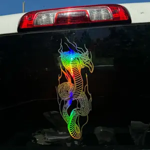 Snake Cobra Decal Sticker for Cars - Trucks  - Vinyl- Mustang - Shelby -