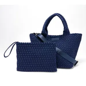 Parker & Hyde Machine Washable Woven Neoprene Classic Tote