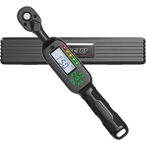 Mini Torque Wrench Digital - 1/4-Inch Drive with Buzzer & LED, 13.2-265.5in.lb,   Tool for  Repairs, Calibrated for Superior Performance