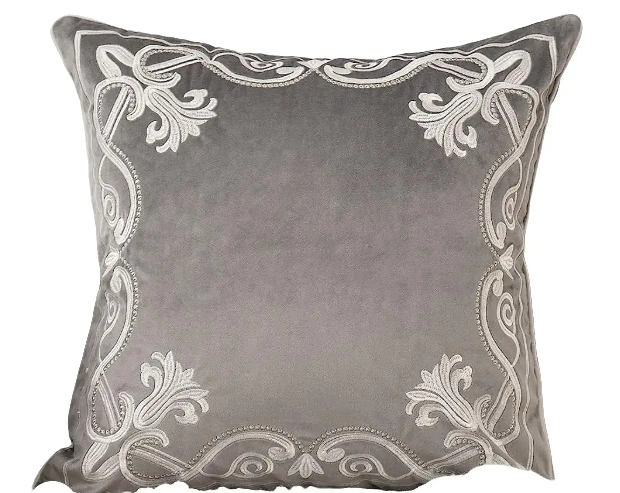 Luxury Velvet Decorative Embroidered Pillowcase