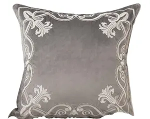 Luxury Velvet Decorative Embroidered Pillowcase