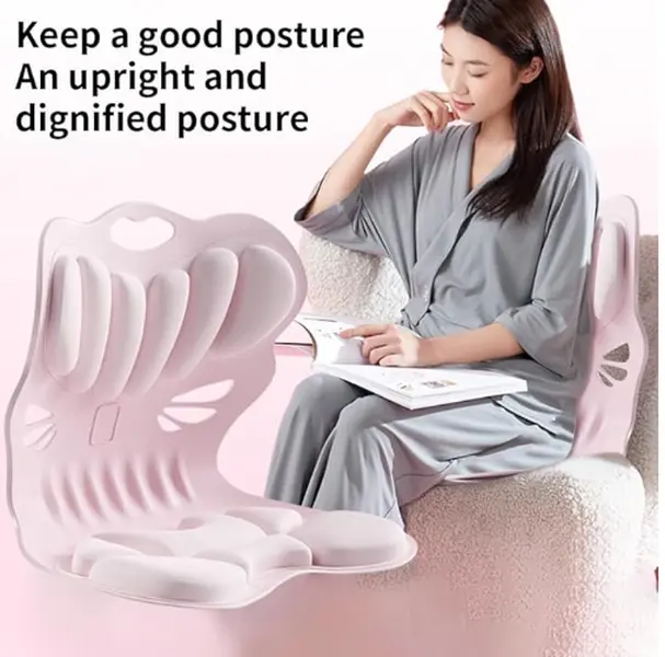 Ergonomic Yoga Block, Extra Tall & Latex-Free for Back Pain Relief, Portable 180-Degree Wrap Design with Lumbar Support for Posture Improvement, Blocks, Home, Unisex, Children, Ladies, Compact, Teenagers, Wrap Support, 180-Degree Wrap Support