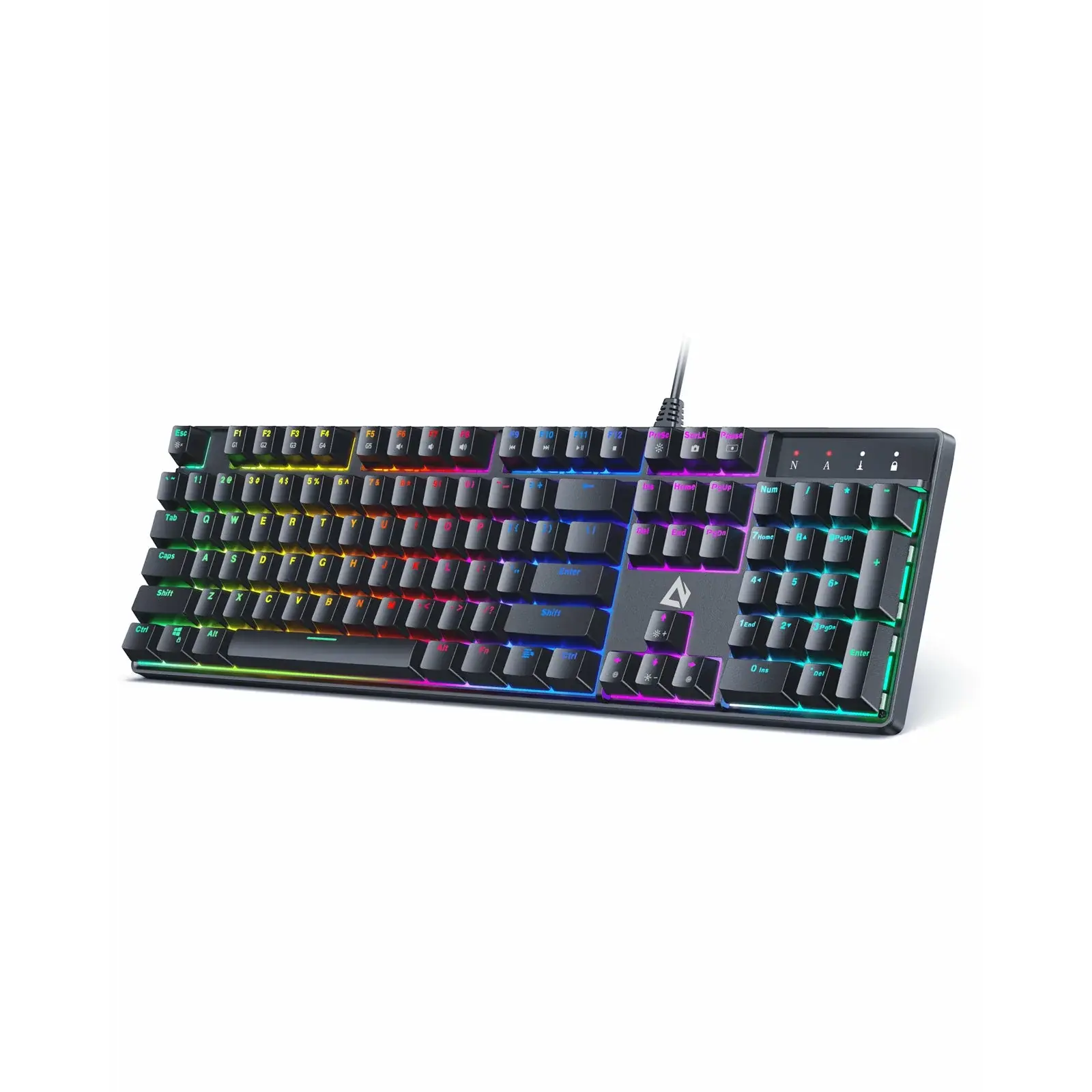 KMG16 mechanical keyboard blue switch 104 keys KMG16 mechanical keyboard blue switch 104 keys