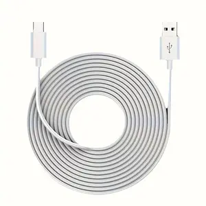 1pc 5-Meter Type-C Data Cable, Fast Charging USB Mobile Phone Charging Cables, Suitable for Cameras and Driving Recorders