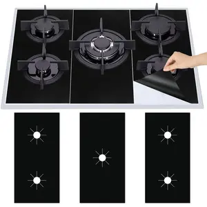 5-hole Gas Stove Pad  Gas Stove Protective Cover Cleaning Anti-dirty Pad[Fall Deals]