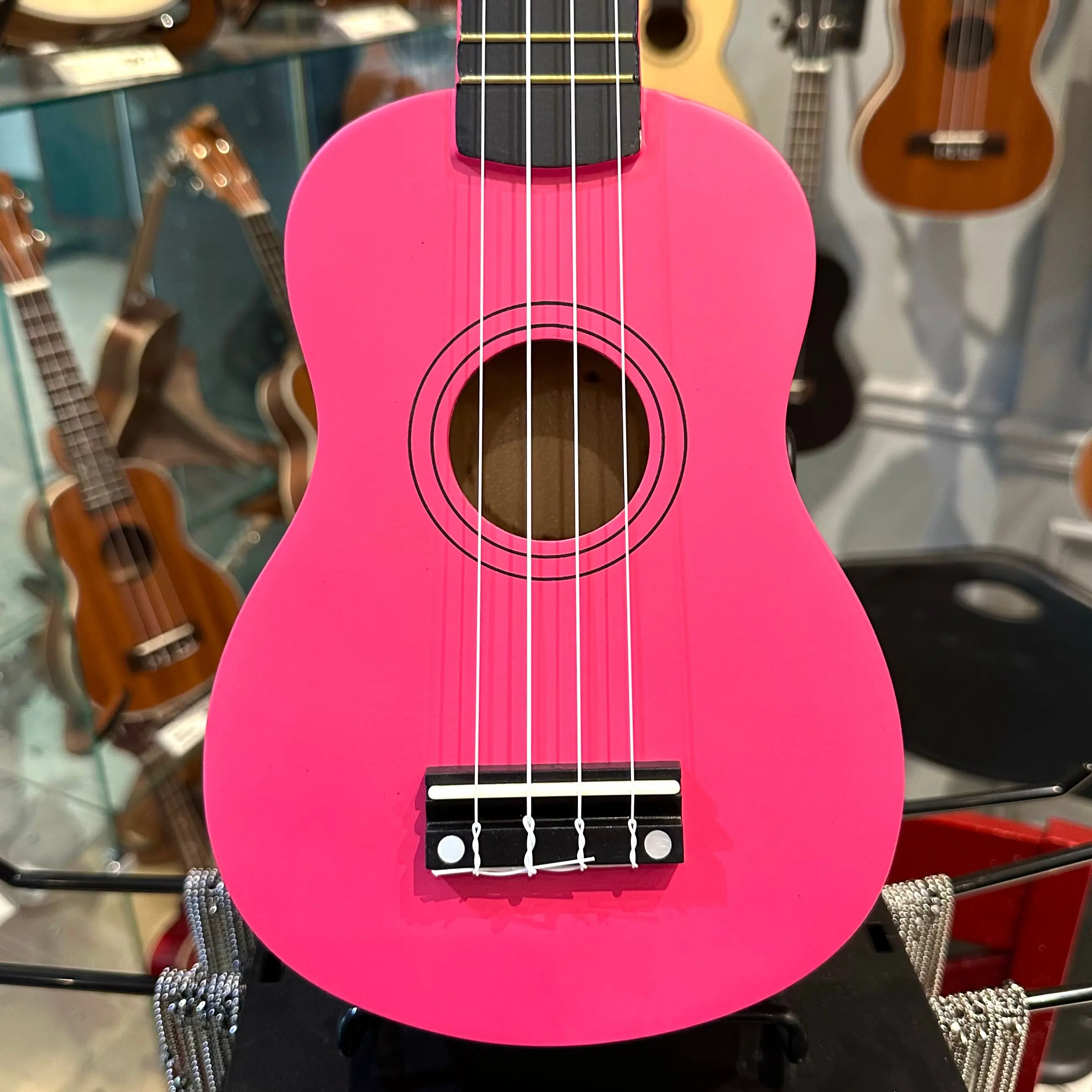 Rebrand Kids Colorful 21" Soprano Ukulele - Rose