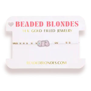 Mahjong Tile Bracelet on Color