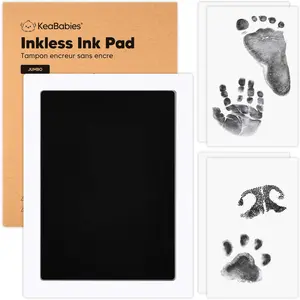 1-Pack Inkless Ink Pads for Pet Paw/Nose Print Kit - Safe Non-Toxic Mess-Free Easy to Use Perfect for Keepsakes Gift Care Newborn Custom