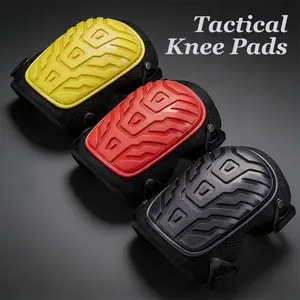 Work Knee Pads Multi-Layer Protection, Durable Anti-Prick Adjustable Straps, Ideal for Outdoor Labor, Parkour, Skateboarding, Sports