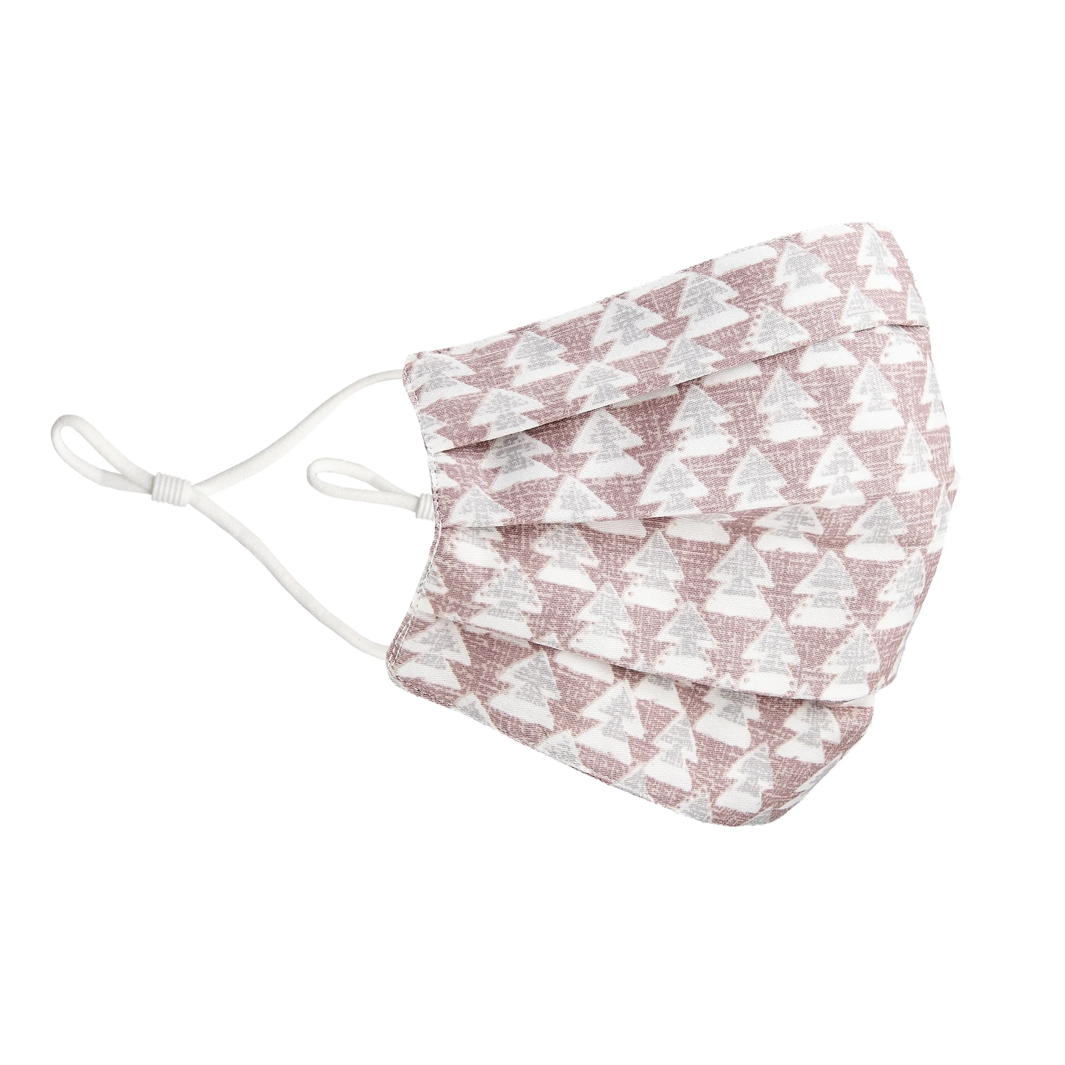 Cotton Face Mask, Lavender Geo
