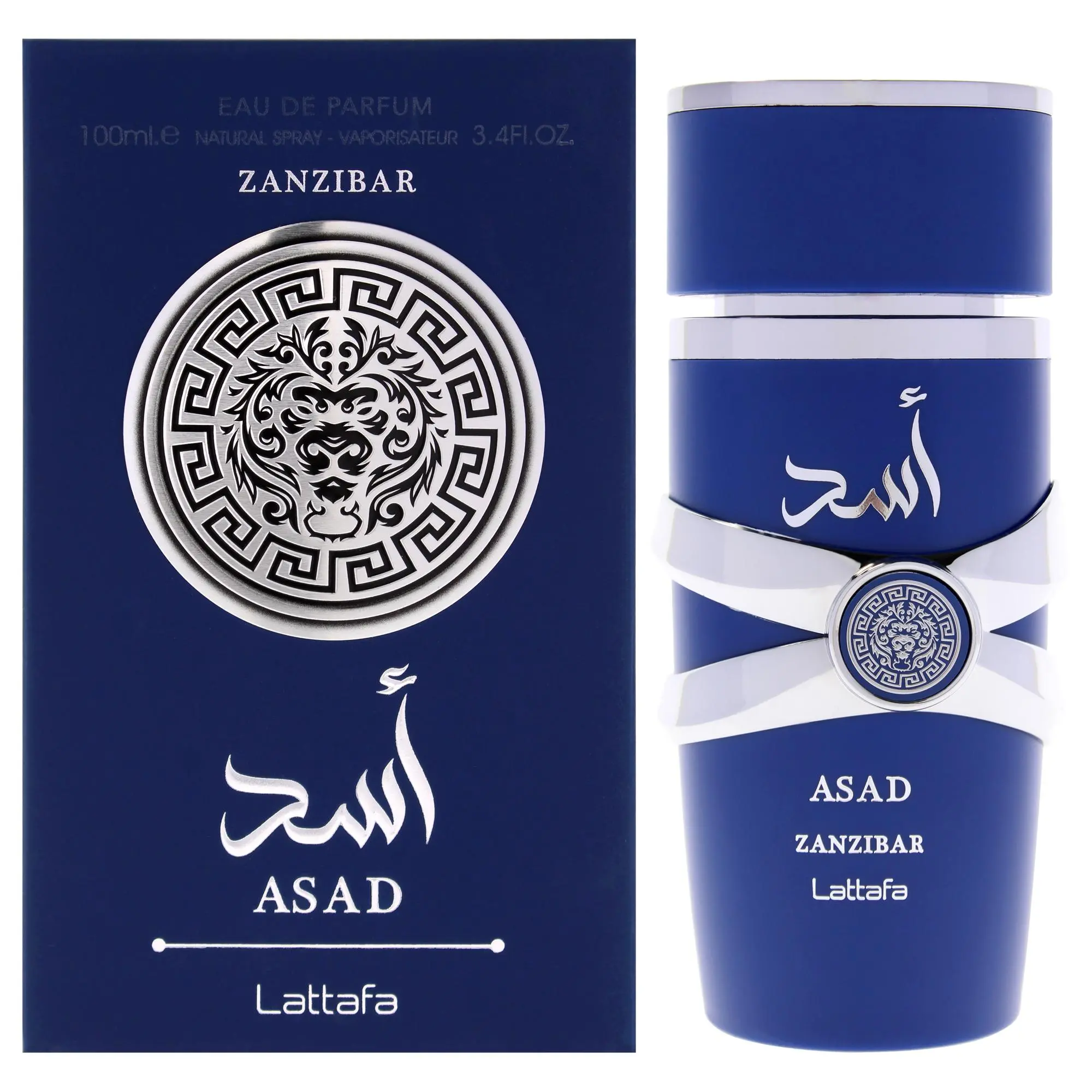 Lattafa Asad Zanzibar Eau De Parfum — Long Lasting Fragrance for Men, 3.4 oz (100 ml) | cologne for men, mens fragrance, make your next viral with tako, go viral with tako, designer perfume, viral fragrance, smell good, gift idea, date night, office scent