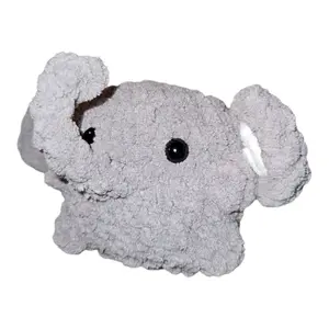 Crochet Elephant Amigurumi Plushie, Cute gift & decoration, Christmas gift Plush