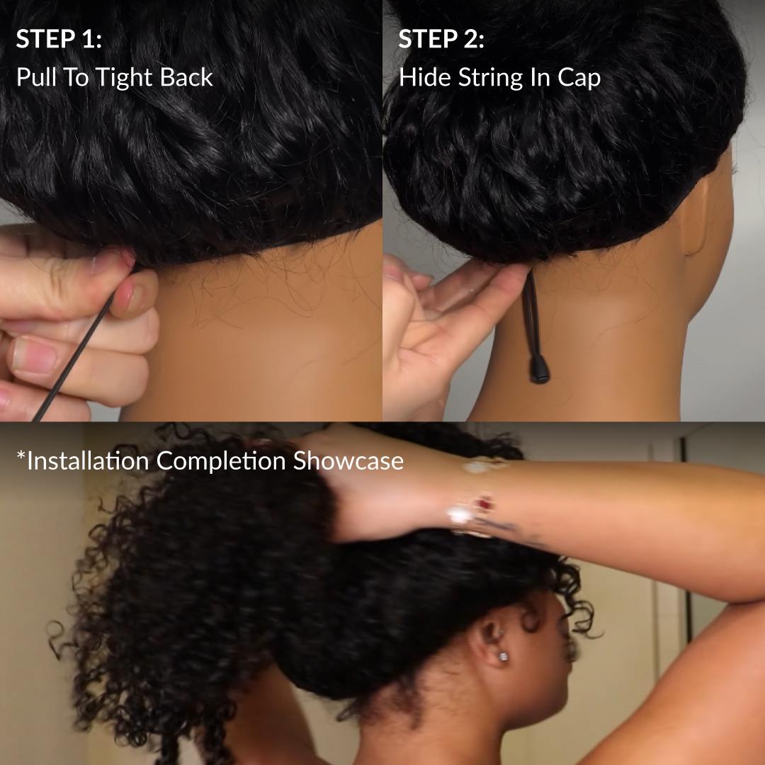[New In] Sunber Natural Black Water Wave Curly Lace Wig, 13x4 Lace Front Wigs Human Hair, Bye Bye Knots, Pre-Everything, Glueless Wear & Go, Wet Wavy Beach Curls, Beginner Friendly, Human Hair Wigs