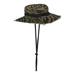 Distressed Ripstop Mid-Profile Tactical Boonie Hat