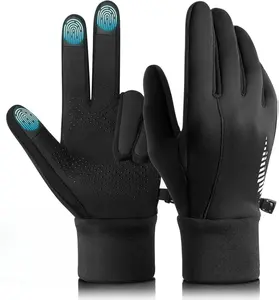 rivmount Winter Gloves Women Men for Cold Weather, Running Driving Cycling, Water-Resistant & Touch Screen, Snow Ski Gloves Liner, Warm Glove for Daily Work & Sports Outdoor