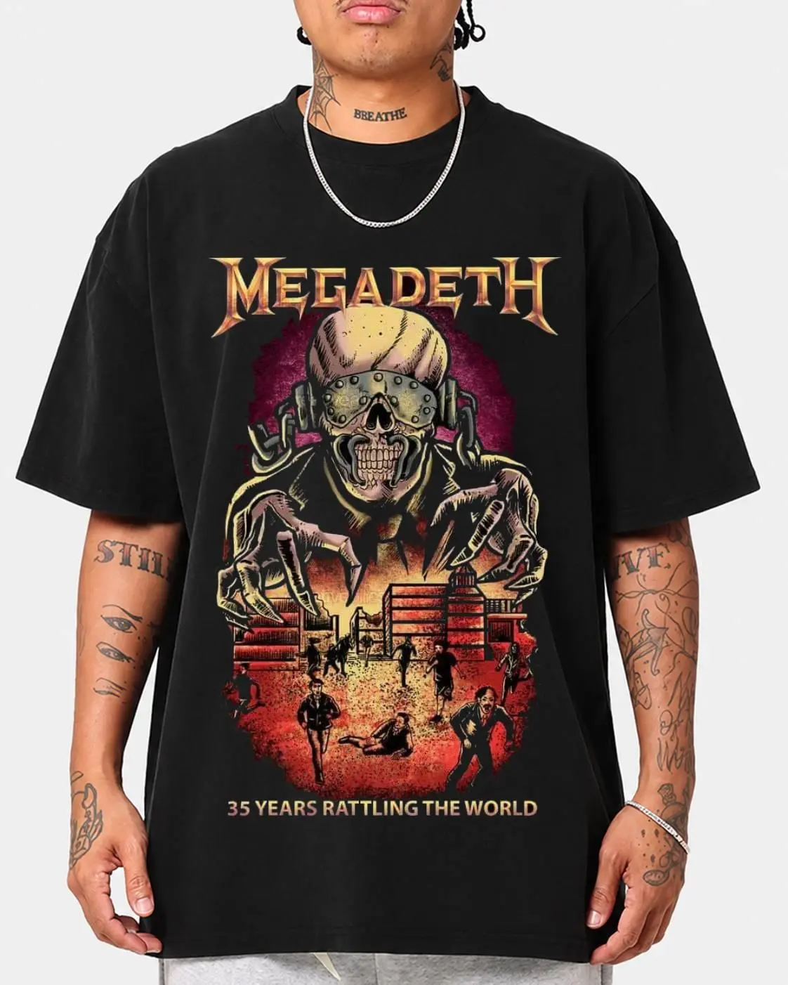 Megadeth Rust in Peace Style Gift For Fans T Shirt QA15703