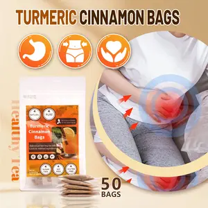 Turmeric Ginger Tea - 100% Handmade, Eco-Friendly Bag | Sugar-Free, Caffeine-Free