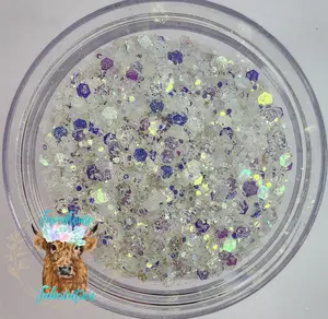 "Your Fantasy" / White Opal Chunky Polyester Glitter