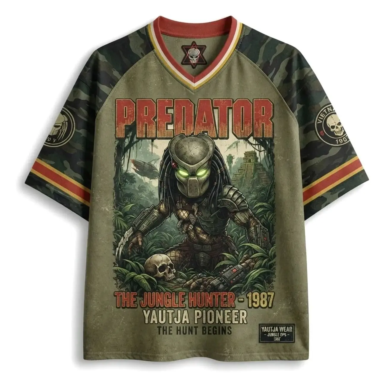 Predator 1987 Jungle Hunter Mesh Jersey 0WU