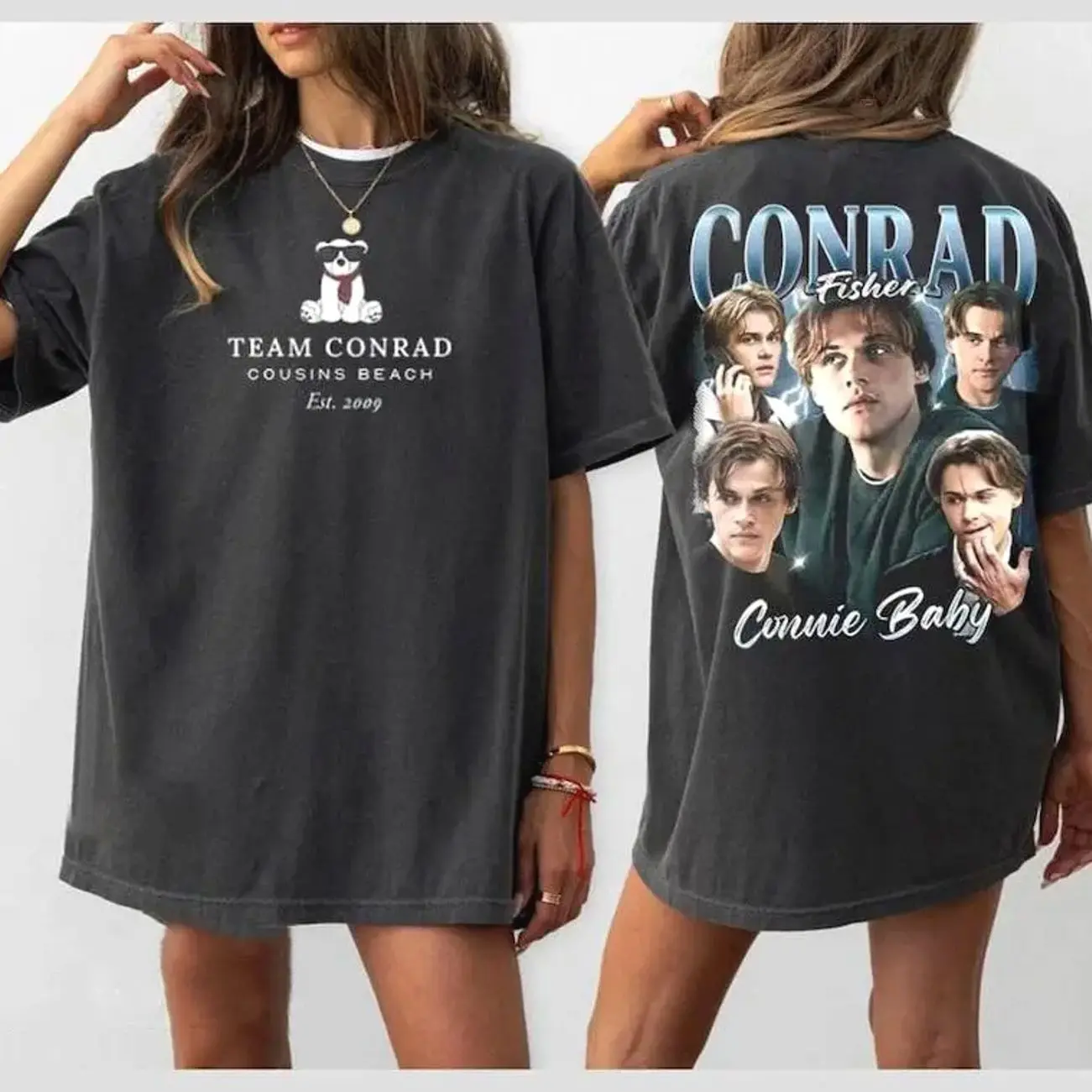 Team Conrad Bootleg 2 Side Shirt, Conrad Fisher T-Shirt, The Summer I Turned Pretty Shirt, Cousins Beach Tee, Movie Y2k Tee IYY