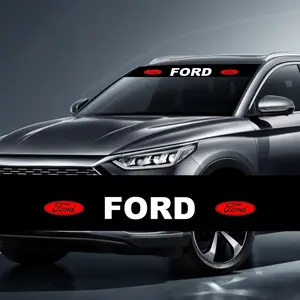 Car Windshield Sunshade Sticker for Ford F-150 Mustang Explorer Mondeo Focus Edge, Automotive Accessories, UV Protection, Easy Installation, Sunshade Cover, Car Sunshade Windshield Outside