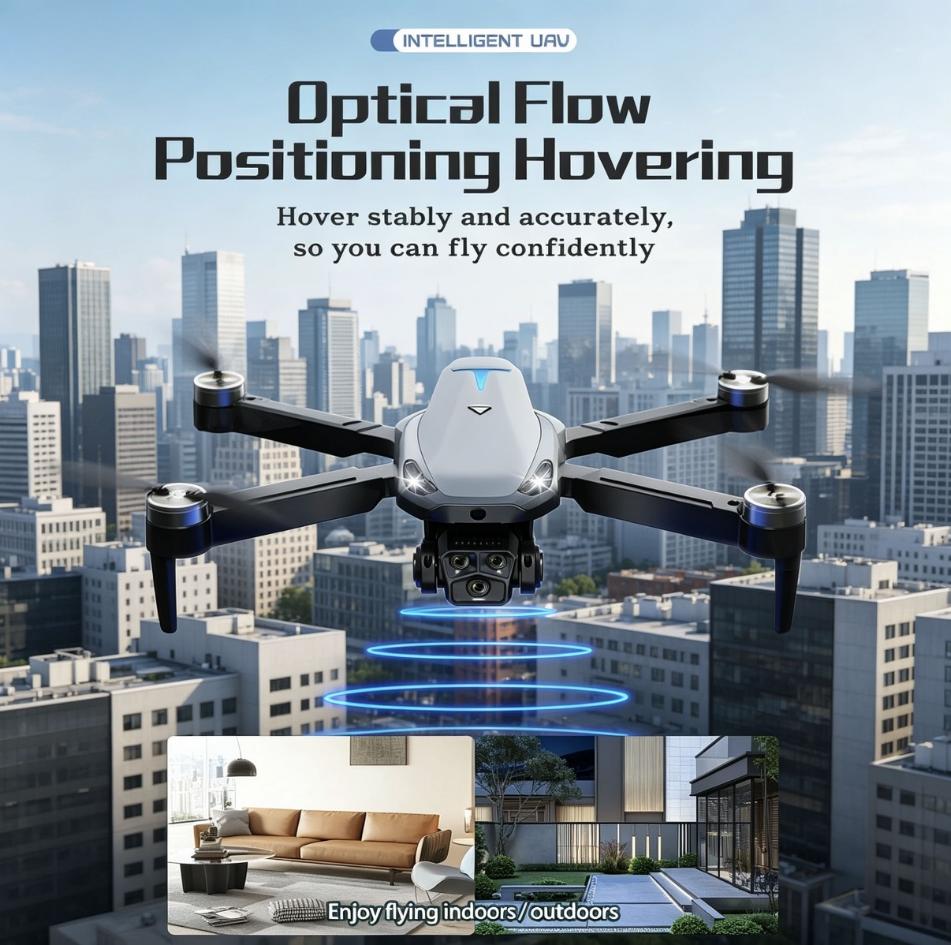 Aerial Drone M8 Pro 2026 - GPS Positioning, 4K UHD EISCamera, 5G WiFi FPV, Brushless Motors, Optical Flow Hover,Intelligent Obstacle Avoidance, Auto Return, 360° Stunt Roll,Two Batteries Aerial Drone M8 Pro 2026 - GPS Positioning, 4K UHD EISCamera, 5G WiFi FPV, Brushless Motors, Optical Flow Hover,Intelligent Obstacle Avoidance, Auto Return, 360° Stunt Roll,Two Batteries
