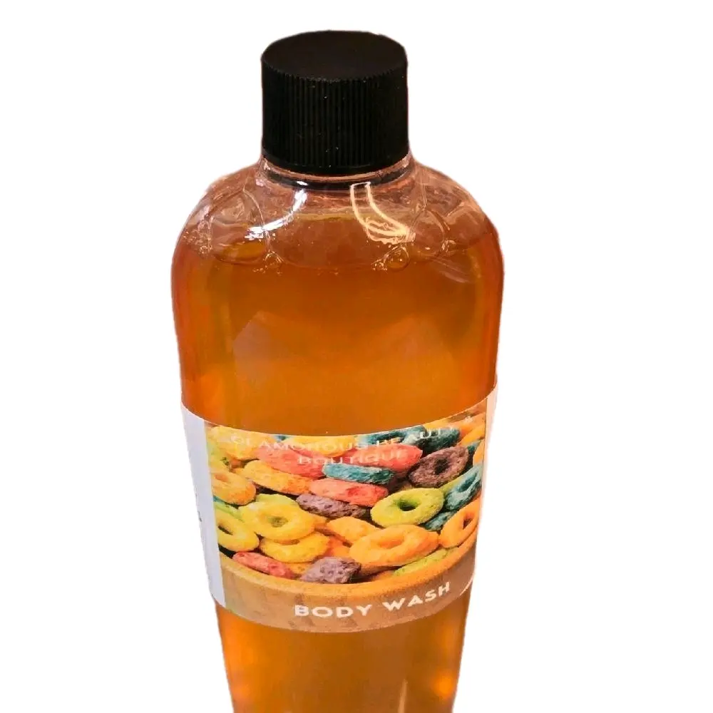 Handmade Foaming Body Wash, Moisturizing Plant-Based Shower Gel with a Floral & Fruity Aroma for Soft Skin, 4 oz Beauty Products for All Skin Types, Sugar, Watermelon, Body Care, Cleanser, Peach, Pumpkin, Silky, Coconut, Lemon, Fragrance, Gentle, Jasmine,