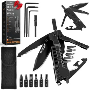 Men's Multi-Functional Knife Set (17-Piece Functional Equipment) - Ideal for Various Occasions and Camping Supplies
